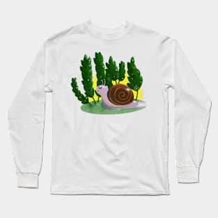 Snail Long Sleeve T-Shirt